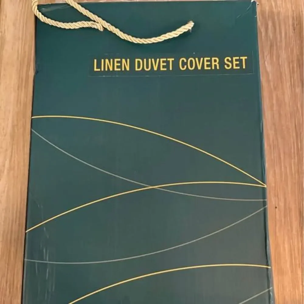 SONORO KATE 100% French Linen Duvet Cover CALIFORNIA KING